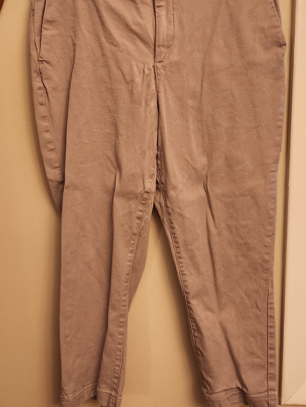 NYDJ Women's Casual Chinos in Light Lavender Khaki Grey